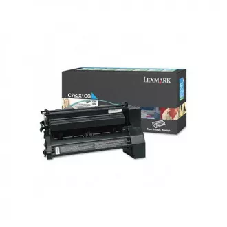 Toner Lexmark C782X1CG, cyan (azúrový) Toner Lexmark C782X1CG, cyan (azúrový)