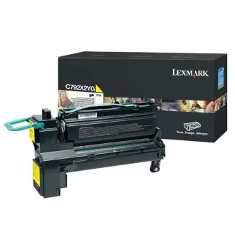 Toner Lexmark C792X2YG, yellow (žltý) Toner Lexmark C792X2YG, yellow (žltý)
