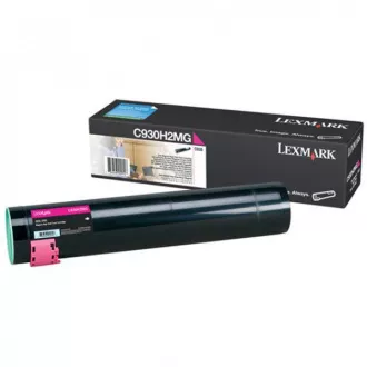 Toner Lexmark C930H2MG, magenta (purpurový)
