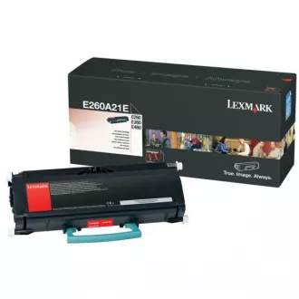 Toner Lexmark E260A21E, black (čierny)