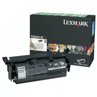 Toner Lexmark T650A11E, black (čierny)