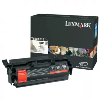 Toner Lexmark T650A21E, black (čierny)