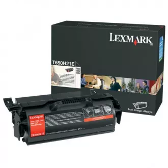 Toner Lexmark T650H21E, black (čierny) Toner Lexmark T650H21E, black (čierny)