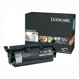 Toner Lexmark T650H31E, black (čierny) Toner Lexmark T650H31E, black (čierny)