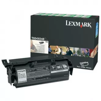 Toner Lexmark T654X04E, black (čierny)