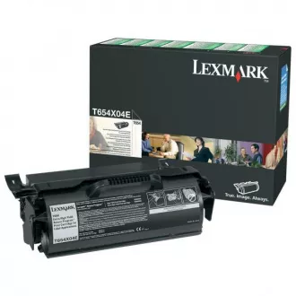 Toner Lexmark T654X04E, black (čierny) Toner Lexmark T654X04E, black (čierny)