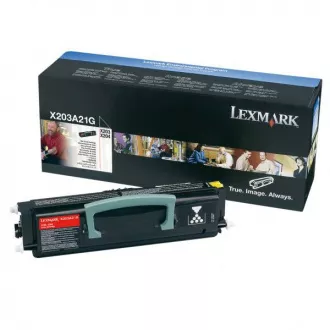 Toner Lexmark X203A21G, black (čierny)