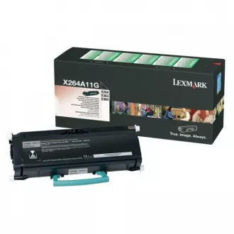 Toner Lexmark X264 (X264A11G), black (čierny)