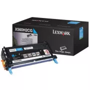 Toner Lexmark X560 (X560H2CG), cyan (azúrový)