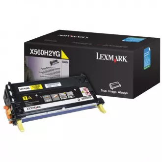 Toner Lexmark X560 (X560H2YG), yellow (žltý)