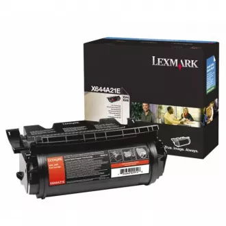 Toner Lexmark X644A21E, black (čierny)
