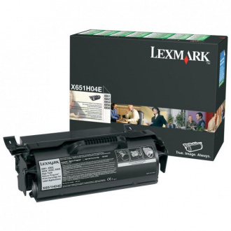 Lexmark X651H04E - toner, black (čierny)