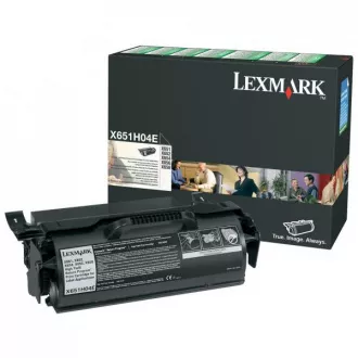 Toner Lexmark X651H04E, black (čierny) Toner Lexmark X651H04E, black (čierny)
