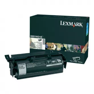 Toner Lexmark X651H31E, black (čierny)