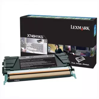 Toner Lexmark X746H1KG, black (čierny)