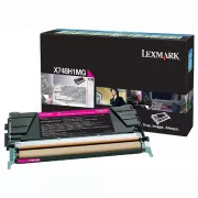 Toner Lexmark X748H1MG, magenta (purpurový)