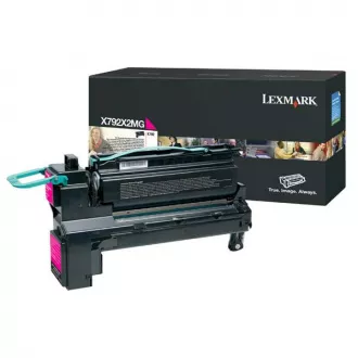 Toner Lexmark X792X2MG, magenta (purpurový) Toner Lexmark X792X2MG, magenta (purpurový)