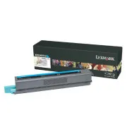 Toner Lexmark X925H2CG, cyan (azúrový)