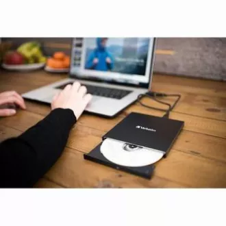 Verbatim externá Blu-Ray mechanika, 43889, USB 3.1, USB-C, ZADARMO 25GB MDISC