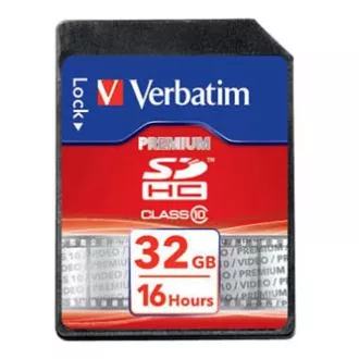Verbatim Secure Digital Card Premium U1, 32GB, SDHC, 43963, UHS-I U1 (Class 10) Verbatim Secure Digital Card Premium U1, 32GB, SDHC, 43963, UHS-I U1 (Class 10)