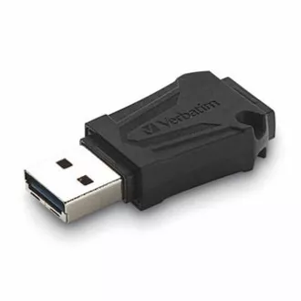 Verbatim USB flash disk, USB 2.0, 16GB, ToughMAX, čierny, 49330, USB A, kompozitný materiál KyronMAX(tm)