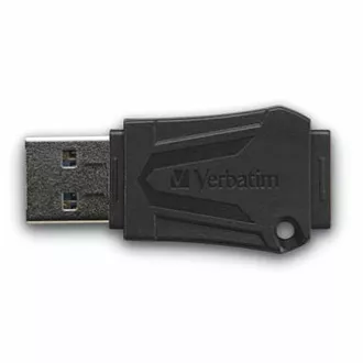 Verbatim USB flash disk, USB 2.0, 16GB, ToughMAX, čierny, 49330, USB A, kompozitný materiál KyronMAX(tm)