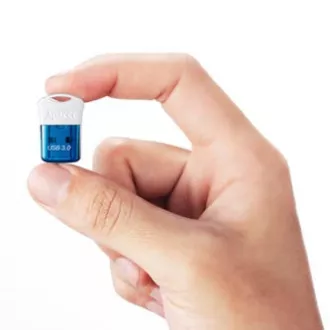 Apacer USB flash disk, USB 3.0, 32GB, AH157, modrý, AP32GAH157U-1, USB A, s krytkou, DOPREDAJ