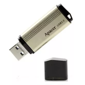 Apacer USB flash disk, USB 3.0, 32GB, AH353, zlatý, AP32GAH353C-1, USB A, s krytkou, DOPRODEJ