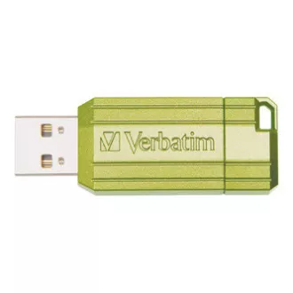 Verbatim USB flash disk, USB 2.0, 32GB, Store, N, Go PinStripe, zelený, 49958, pre archiváciu dát