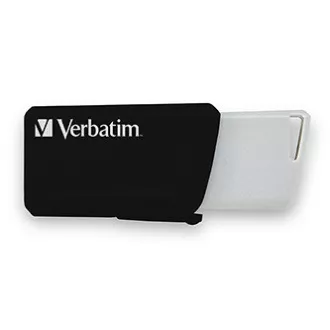 Verbatim USB flash disk, USB 3.0, 32GB, Store N Click, čierny, 49307, USB A, s výsuvným konektorom