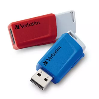 Verbatim USB flash disk, USB 3.0, 32GB, Store N Click, mix farieb, 49308, USB A, s výsuvným konektorom, 2ks