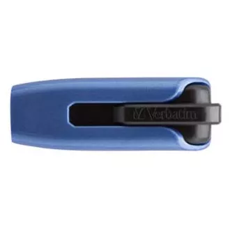 Verbatim USB flash disk, USB 3.0, 32 GB, V3 MAX, Store N Go, modrý, 49806, USB A, s výsuvným konektorom