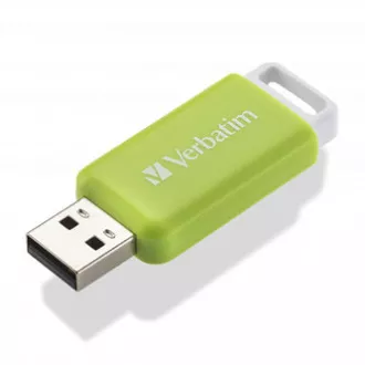 Verbatim USB flash disk, USB 2.0, 32GB, DataBar, zelený, 49454, pre archiváciu dať