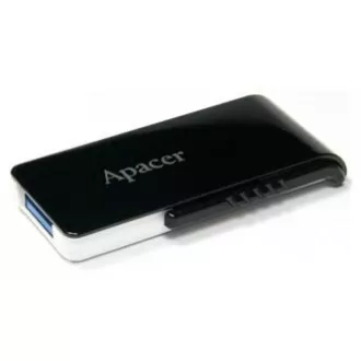 Apacer USB flash disk, USB 3.0, 64GB, AH350, čierny, AP64GAH350B-1, USB A, s výsuvným konektorom, DOPREDAJ Apacer USB flash disk, USB 3.0, 64GB, AH350, čierny, AP64GAH350B-1, USB A, s výsuvným konektorom, DOPREDAJ