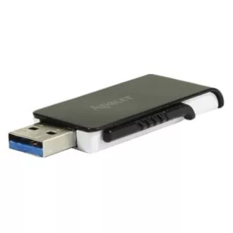 Apacer USB flash disk, USB 3.0, 64GB, AH350, čierny, AP64GAH350B-1, USB A, s výsuvným konektorom, DOPREDAJ Apacer USB flash disk, USB 3.0, 64GB, AH350, čierny, AP64GAH350B-1, USB A, s výsuvným konektorom, DOPREDAJ