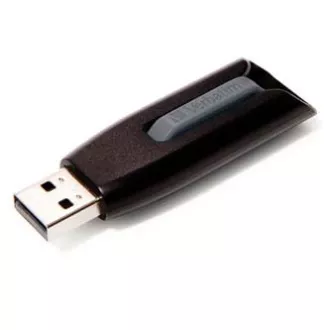 Verbatim USB flash disk, USB 3.0, 64GB, V3, Store N Go, čierny, 49174, USB A, s výsuvným konektorom Verbatim USB flash disk, USB 3.0, 64GB, V3, Store N Go, čierny, 49174, USB A, s výsuvným konektorom