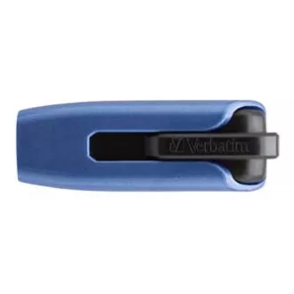Verbatim USB flash disk, USB 3.0, 64 GB, V3 MAX, Store N Go, modrý, 49807, USB A, s výsuvným konektorom