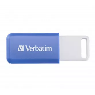 Verbatim USB flash disk, USB 2.0, 64GB, DataBar, modrý, 49455, pre archiváciu dať