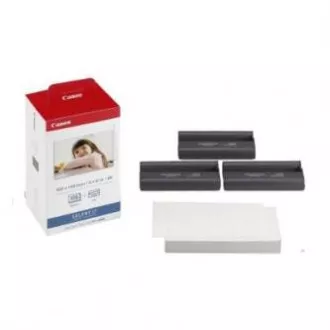 Canon Color Ink Paper Set, KP108IN, KP-108IN, foto papier, 3 balenia KP36IN typ lesklý, 3115B001, biely, CP100, 220, 300, 330, 400 Canon Color Ink Paper Set, KP108IN, KP-108IN, foto papier, 3 balenia KP36IN typ lesklý, 3115B001, biely, CP100, 220, 300, 330, 400
