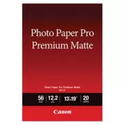 Canon Photo paper premium matte, PM-101, foto papier, matný, 8657B007, biely, A3+, 13x19", 210 g/m2, 20 ks, atramentový