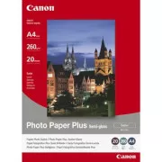 Canon Photo Paper Plus Semi-Glossy, SG-201, foto papier, pololesklý, saténový typ 1686B018, biely, 20x25cm, 8x10", 260 g/m2, 20 ks,