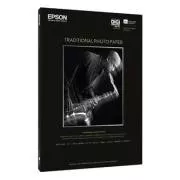 Epson Traditional Photo Paper, C13S045051, fotopapier, saténový, biely, A3+, 330 g/m2, 25 ks, inkoustový