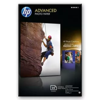 HP Advanced Glossy Photo Paper, Q8691A, foto papier, bez okrajov typ lesklý, zdokonalený typ biely, 10x15cm, 4x6", 250 g/m2, 25 ks, i HP Advanced Glossy Photo Paper, Q8691A, foto papier, bez okrajov typ lesklý, zdokonalený typ biely, 10x15cm, 4x6", 250 g/m2, 25 ks, i