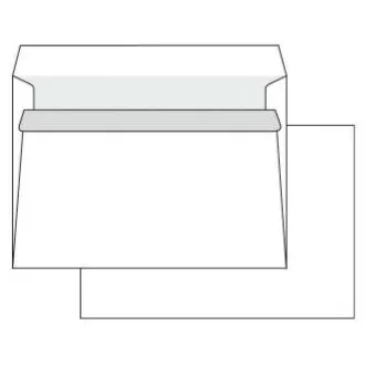 Obálka samolepiaca, C6, 114 x 162mm, biela, Krpa, poštová, 1000ks Obálka samolepiaca, C6, 114 x 162mm, biela, Krpa, poštová, 1000ks