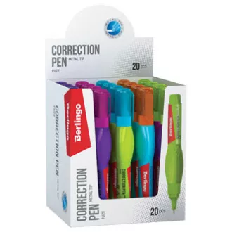 Korekčné pero Berlingo, 20x8ml, Fuze Korekčné pero Berlingo, 20x8ml, Fuze