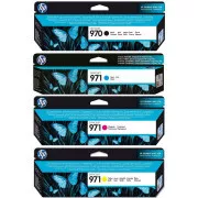 Farba do tlačiarne HP 970 (CN621AE,CN622AE,CN623AE,CN624AE) - cartridge, black + color (čierna + farebná)
