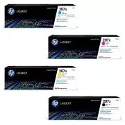 Toner HP 207X (W2210X, W2211X, W2212X, W2213X), black + color (čierny + farebný)