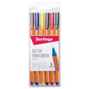 Berlingo, sada linerov Rapido, color, 6ks, 0.4mm