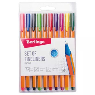 Berlingo, sada linerov Rapido, color, 10ks, 0.4mm