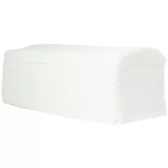 Papierový ubrúsok ZZ, 240 x 210mm, biely, 3200ks, dvojvrstvový Papierový ubrúsok ZZ, 240 x 210mm, biely, 3200ks, dvojvrstvový